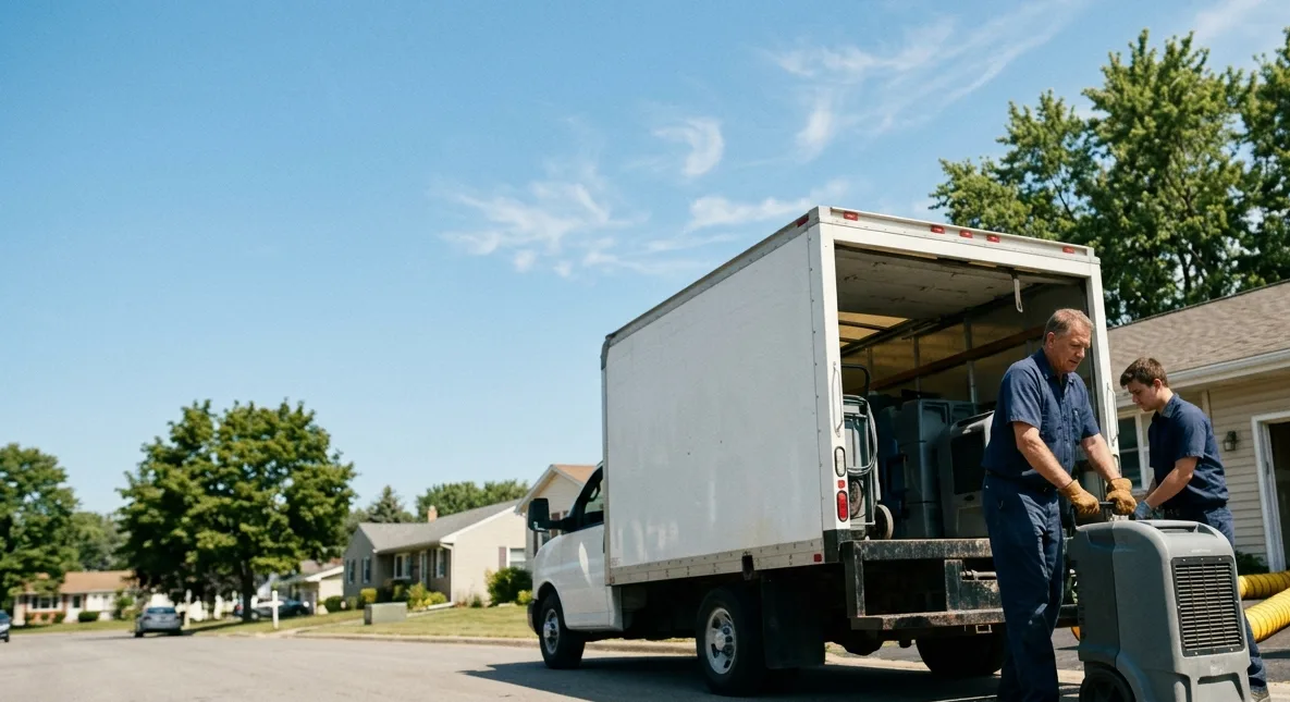 Water Damage Cleanup in Laketon, IN near me